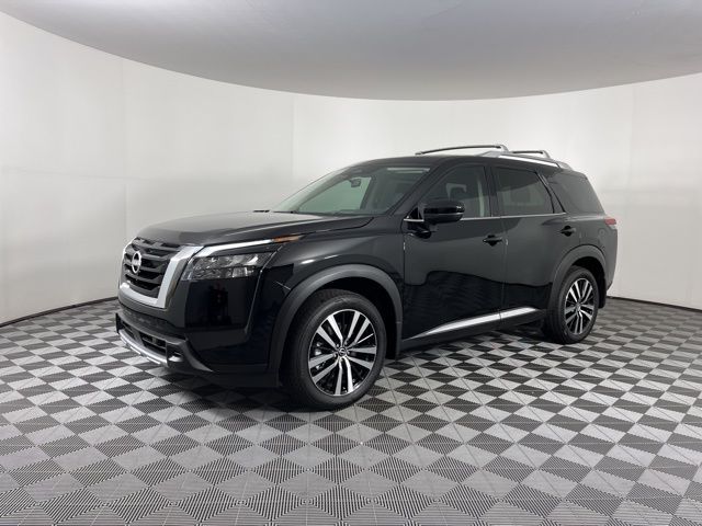 2025 Super Black Nissan Pathfinder Platinum FWD SUV