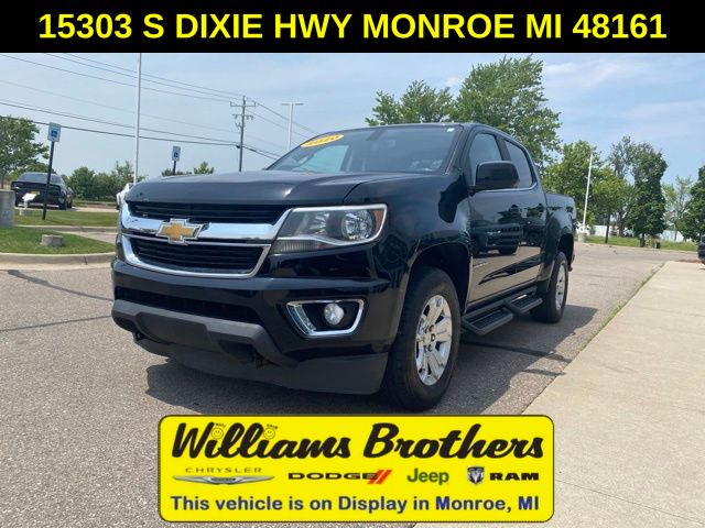 2020 Chevrolet Colorado LT - Black exterior view 1