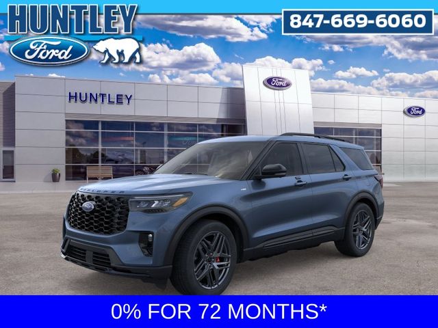 Vapor Blue Metallic 2026 Ford Explorer SUV / Crossover All-Wheel Drive Automatic