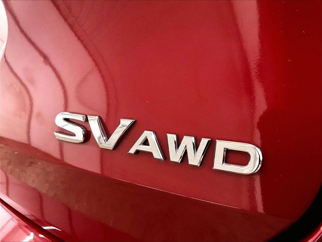 2017 Nissan Rogue SV Red at South Hills Kia