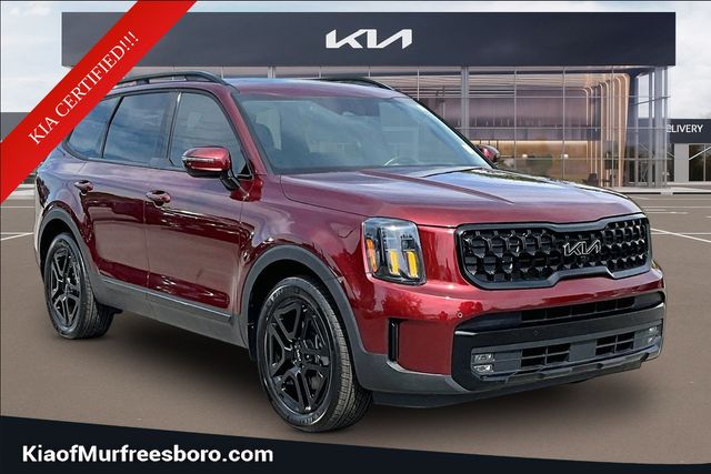 Dawning Red 2024 Kia Telluride SUV / Crossover All-Wheel Drive 8-Speed Automatic