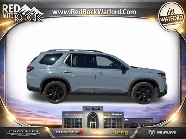 Diffused Sky Pearl 2023 Honda Pilot Elite AWD SUV / Crossover All-Wheel Drive Automatic