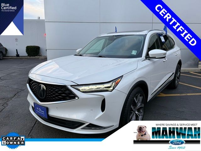 White 2023 Acura MDX SH-AWD with Technology Package SUV / Crossover All-Wheel Drive Automatic