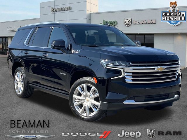 Black 2021 Chevrolet Tahoe High Country 4WD SUV / Crossover Four-Wheel Drive