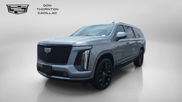 Argent Silver Metallic 2025 Cadillac Escalade ESV SUV / Crossover Four-Wheel Drive Automatic