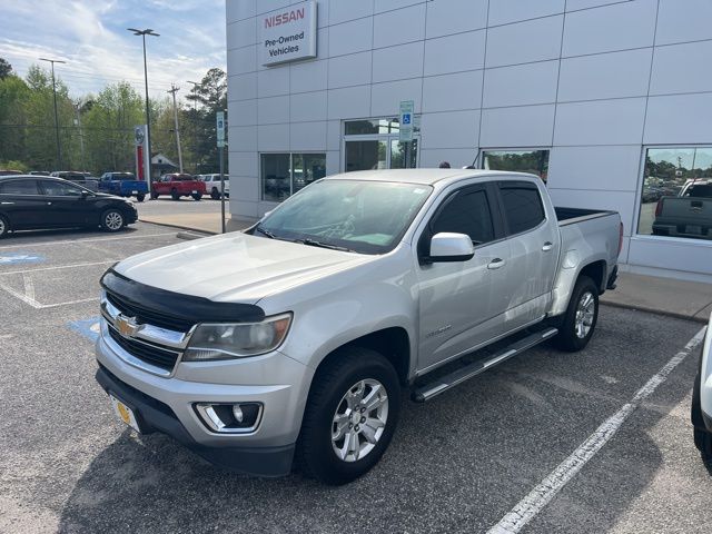Silver Ice Metallic 2017 Chevrolet Colorado LT Crew Cab RWD Pickup Truck 4X2 6-Speed Automatic