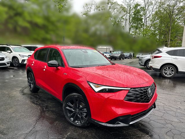 2026 Acura ADX A-Spec Advance Package Red at Spitzer Acura