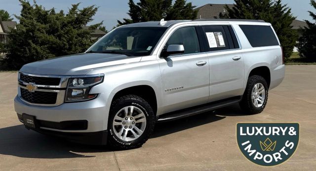 Silver Ice Metallic 2017 Chevrolet Suburban SUV / Crossover Four-Wheel Drive 6-Speed Automatic Overdrive