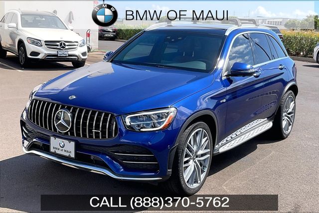 Brilliant Blue Metallic 2020 Mercedes-Benz GLC SUV / Crossover All-Wheel Drive 9-Speed Automatic