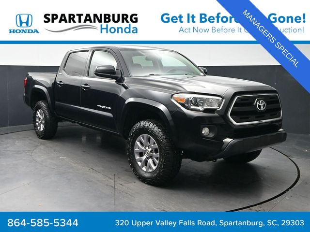 Black 2017 Toyota Tacoma Pickup Truck 4X2 6-Speed Automatic