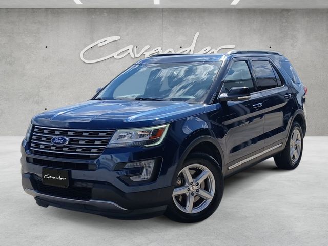 Blue 2017 Ford Explorer SUV / Crossover All-Wheel Drive 6-Speed Automatic