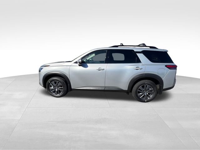 2025 Brilliant Silver Metallic Nissan Pathfinder SV FWD SUV