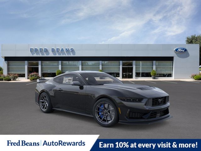 Shadow Black 2026 Ford Mustang Coupe Rear-Wheel Drive 6-Speed Manual