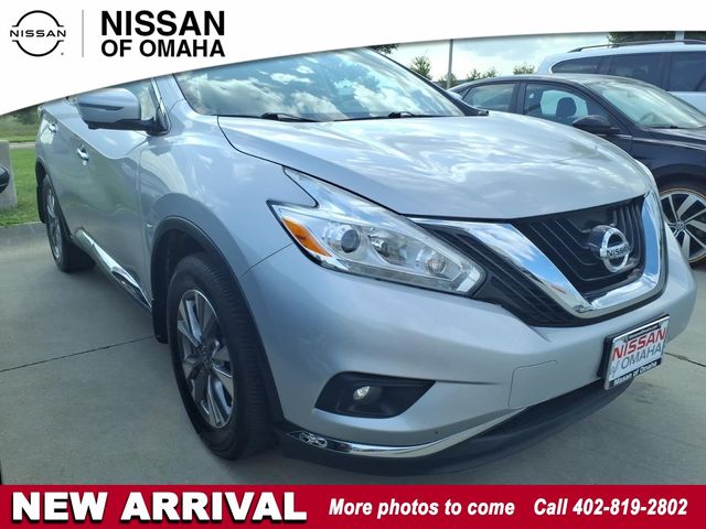 Brilliant Silver Metallic 2017 Nissan Murano SUV / Crossover Front-Wheel Drive Continuously Variable Transmission