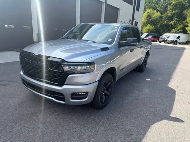Billet Silver Metallic Clearcoat 2025 RAM 1500 Pickup Truck Four-Wheel Drive 8-Speed Automatic