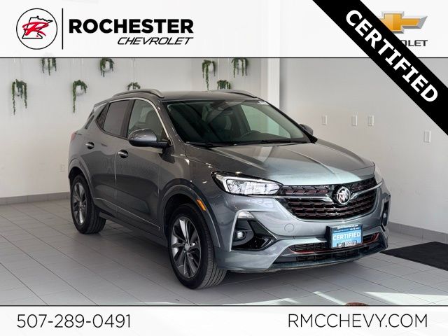 Satin Steel Gray Metallic 2022 Buick Encore GX Select AWD SUV / Crossover All-Wheel Drive 9-Speed Automatic