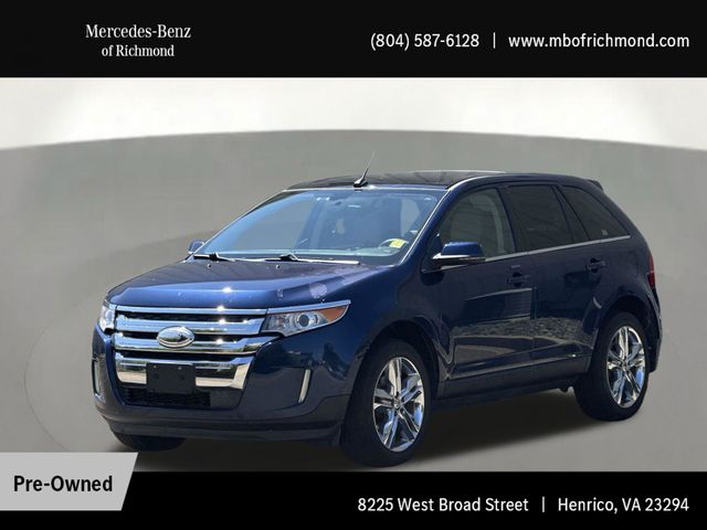 Dark Blue Pearl Metallic 2012 Ford Edge Limited SUV / Crossover Front-Wheel Drive 6-Speed Automatic