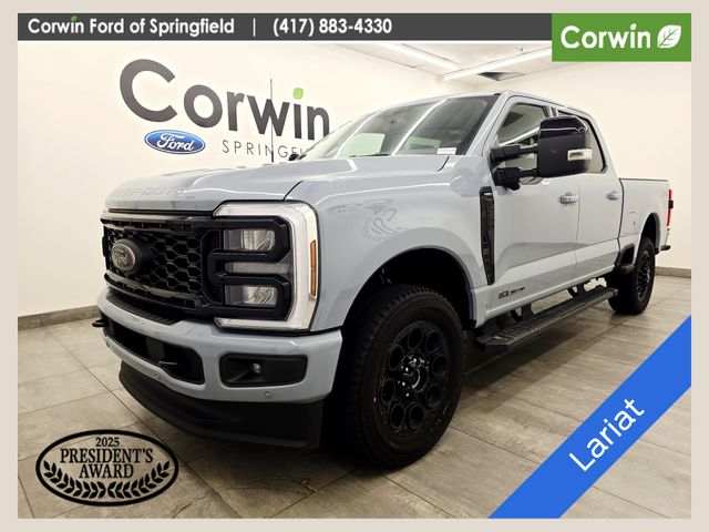 Glacier Gray Metallic Tri-Coat 2026 Ford F-250 Super Duty Pickup Truck Four-Wheel Drive Automatic