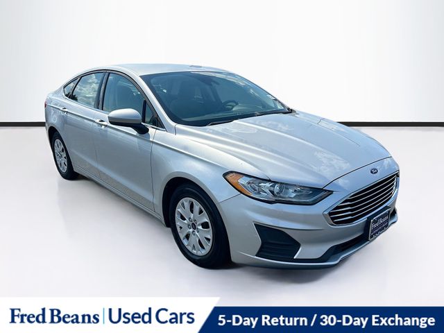 Ingot Silver 2019 Ford Fusion S Sedan Front-Wheel Drive 6-Speed Automatic