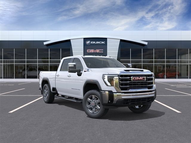 Summit White 2026 GMC Sierra 2500HD Pickup Truck Four-Wheel Drive Automatic