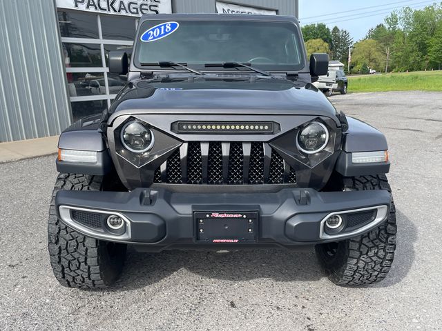 2018 Jeep Wrangler Unlimited Sahara - Granite Crystal Metallic Clearcoat exterior view 2