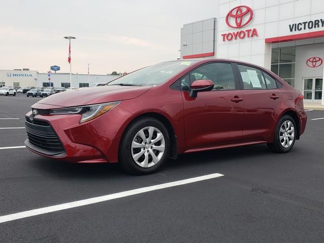 Red (Ruby Flare Pearl) 2026 Toyota Corolla Sedan Front-Wheel Drive Continuously Variable Transmission