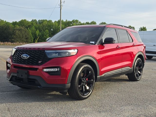 Red Metallic 2023 Ford Explorer ST AWD SUV / Crossover All-Wheel Drive Automatic
