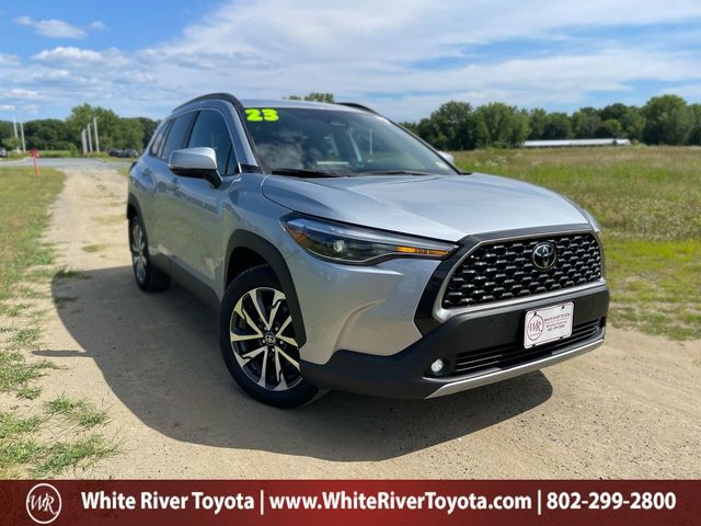 Silver 2023 Toyota Corolla Cross SUV / Crossover All-Wheel Drive Continuously Variable Transmission