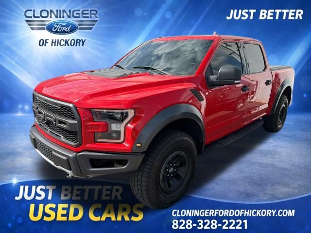 Race Red 2018 Ford F-150 Raptor SuperCrew 4WD Pickup Truck Four-Wheel Drive Automatic