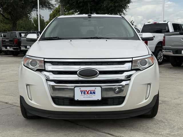 2013 Ford Edge Limited White at Central Houston Nissan