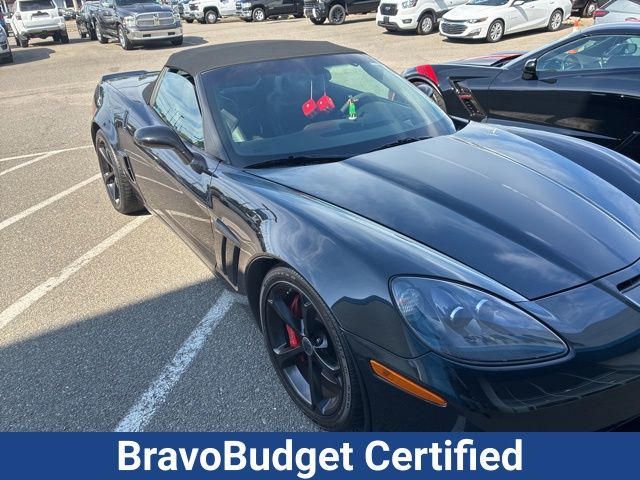 Black Granite Metallic 2012 Chevrolet Corvette Z16 Grand Sport 3LT Convertible RWD Convertible Rear-Wheel Drive 6-Speed Manual