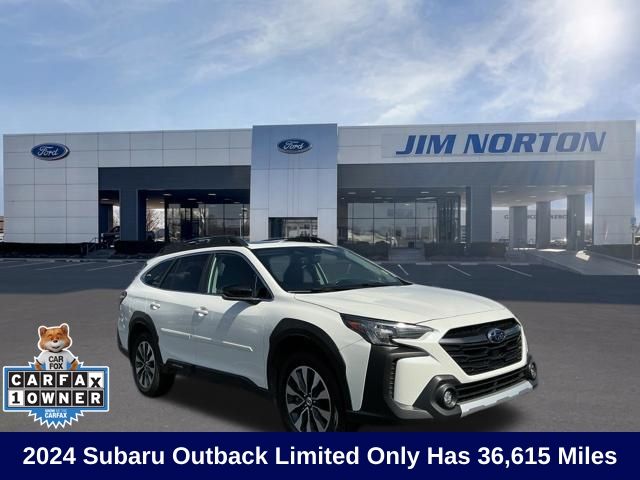 Crystal White Pearl 2024 Subaru Outback SUV / Crossover All-Wheel Drive Continuously Variable Transmission