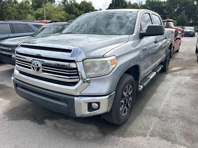 Silver Sky Metallic 2016 Toyota Tundra Pickup Truck Four-Wheel Drive 6-Speed Automatic Overdrive