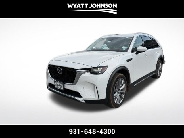 Rhodium White Premium 2024 Mazda CX-90 SUV / Crossover All-Wheel Drive 8-Speed Automatic