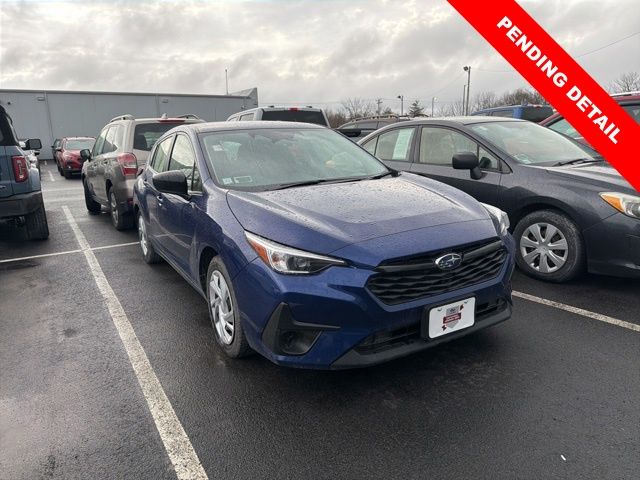 Sapphire Blue Pearl 2024 Subaru Impreza AWD Wagon All-Wheel Drive Continuously Variable Transmission