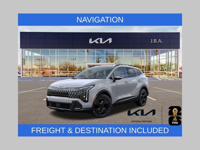 Wolf Gray 2026 Kia Sportage Hybrid Plug-In X-Line AWD SUV / Crossover All-Wheel Drive 6-Speed Automatic