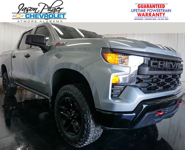 Sterling Gray Metallic 2025 Chevrolet Silverado 1500 Pickup Truck Four-Wheel Drive 8-Speed Automatic