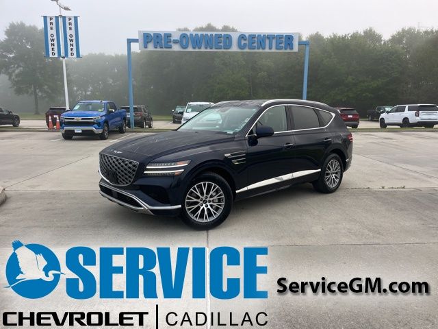Capri Blue 2025 Genesis GV80 SUV / Crossover All-Wheel Drive 8-Speed Automatic