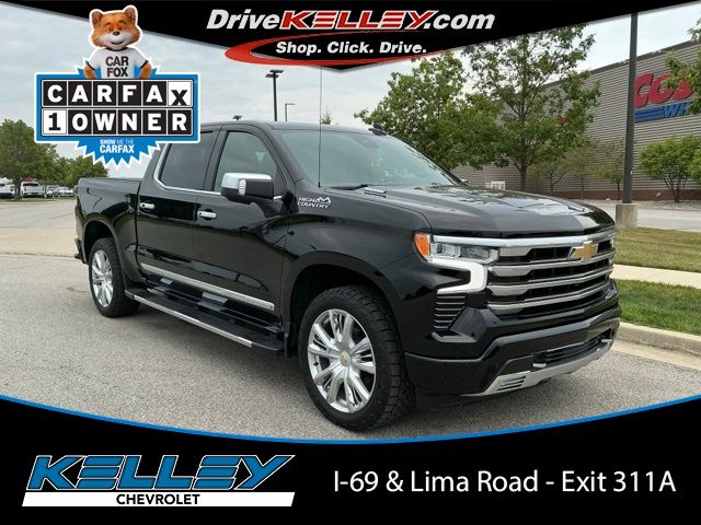 Black 2023 Chevrolet Silverado 1500 Pickup Truck Four-Wheel Drive Automatic