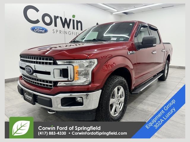Race Red 2019 Ford F-150 XLT SuperCrew 4WD Pickup Truck Four-Wheel Drive Automatic