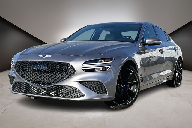 Savile Silver 2023 Genesis G70 2.0T RWD Sedan Rear-Wheel Drive 8-Speed Automatic