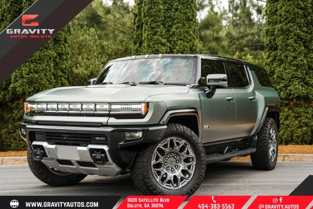 Green 2024 GMC Hummer EV SUV SUV / Crossover All-Wheel Drive 1-Speed Automatic