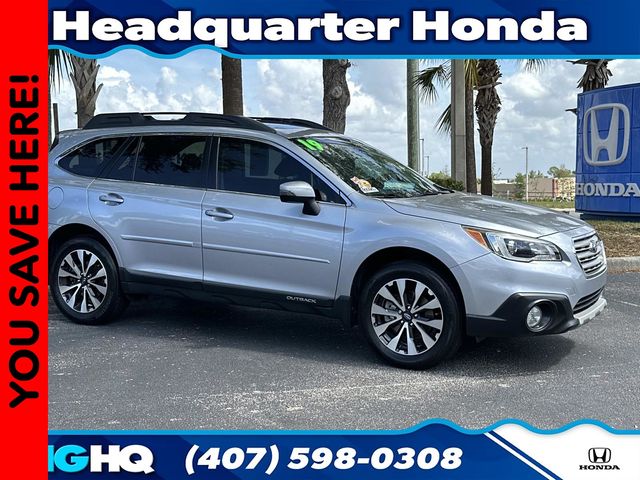 Ice Silver Metallic 2016 Subaru Outback 2.5i Limited Wagon All-Wheel Drive Continuously Variable Transmission