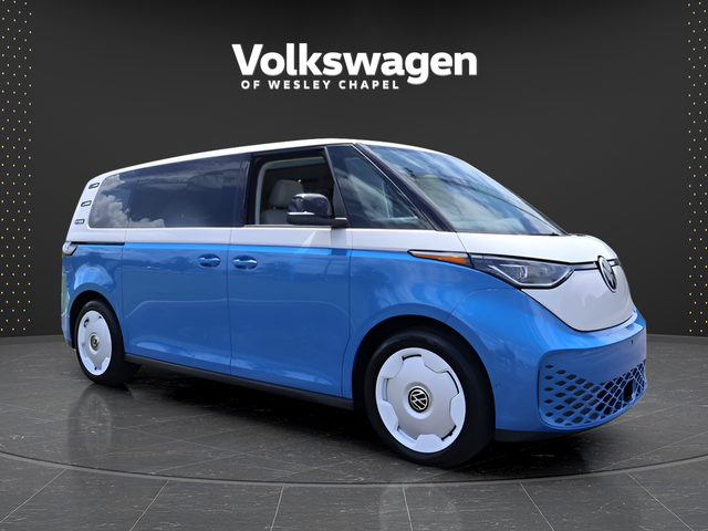 Cabana Blue 2025 Volkswagen ID.Buzz 1st Edition RWD Minivan Rear-Wheel Drive Automatic