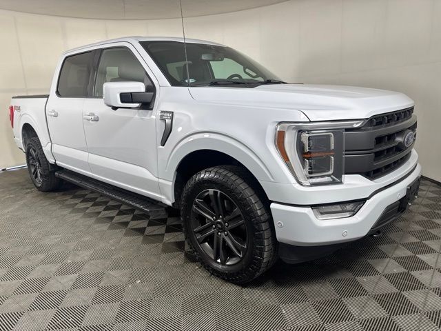 White Metallic 2022 Ford F-150 Pickup Truck Four-Wheel Drive Automatic