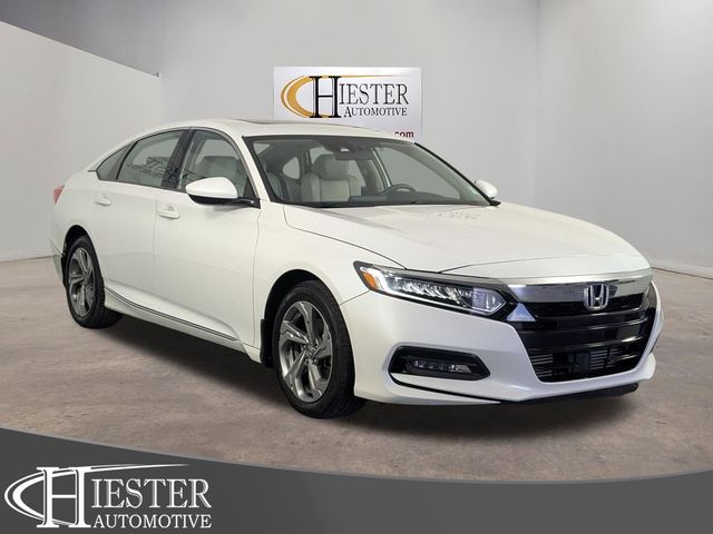 Platinum White Pearl 2019 Honda Accord 1.5T EX FWD Sedan Front-Wheel Drive Continuously Variable Transmission