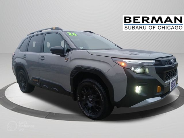 River Rock Pearl 2026 Subaru Forester SUV / Crossover All-Wheel Drive Continuously Variable Transmission