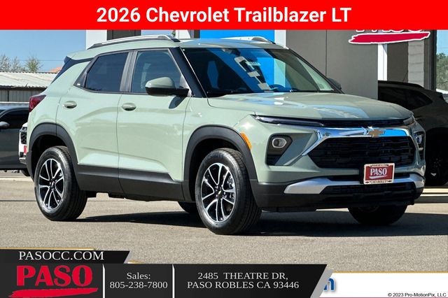 Green 2026 Chevrolet Trailblazer SUV / Crossover Front-Wheel Drive Continuously Variable Transmission
