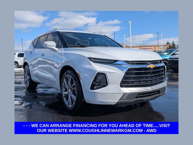 Summit White 2019 Chevrolet Blazer SUV / Crossover All-Wheel Drive 9-Speed Automatic