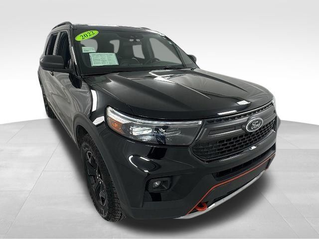 Black Metallic 2022 Ford Explorer Timberline AWD SUV / Crossover All-Wheel Drive Automatic